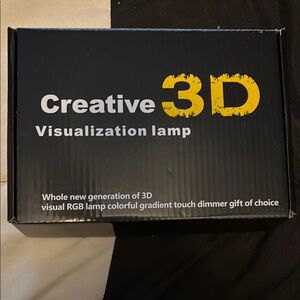 Dirtbike Creative 3D Visualization Lamp